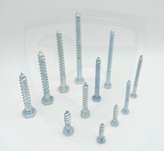 Wood threaded bolts